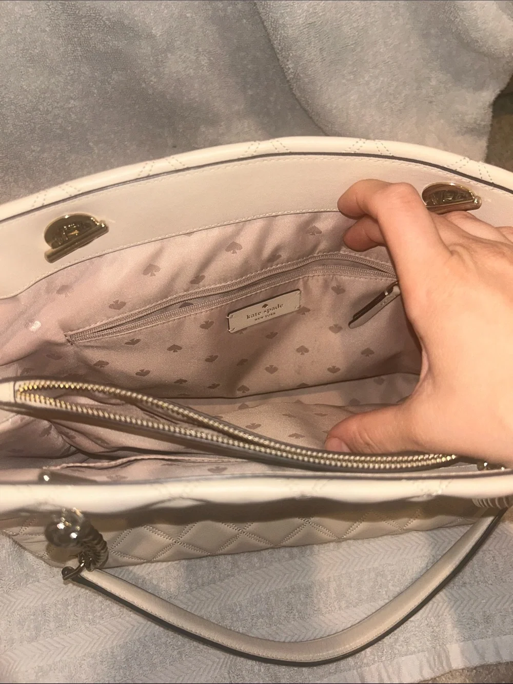 Kate Spade quilted tote